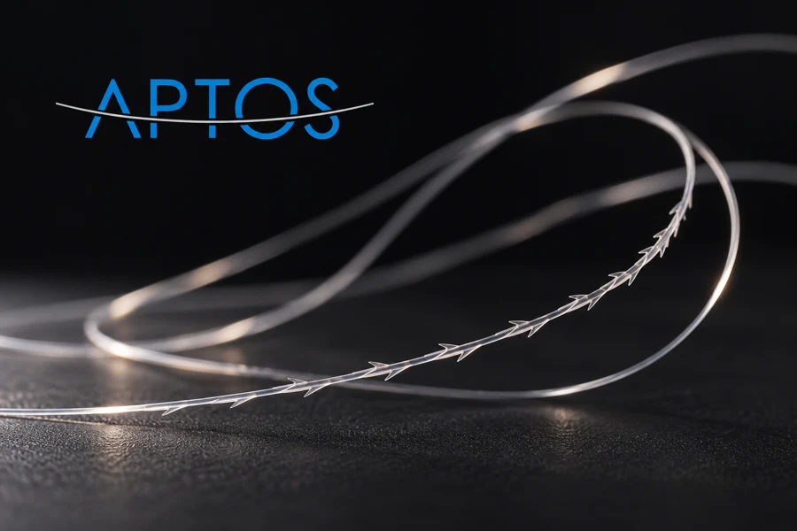 המחשה עיצובית של חוטים עם מיתוג APTOS